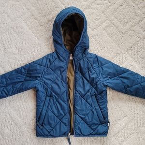 Kids REI light weight hooded puffer jacket